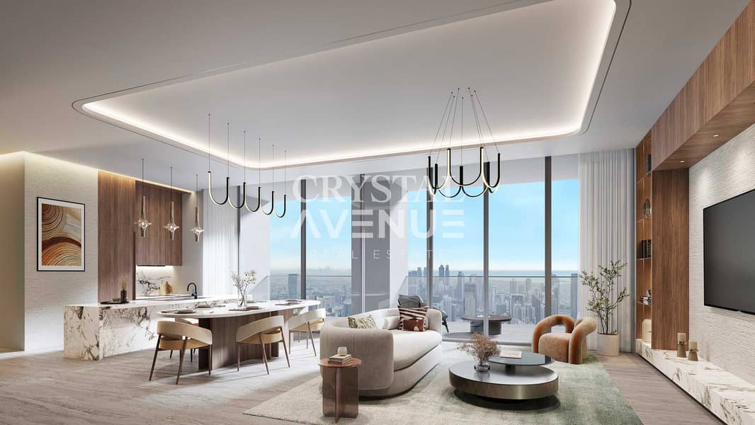 18 RIXOSFCR_2-Bedroom Residence Living, Kitchen & Dining. jpg