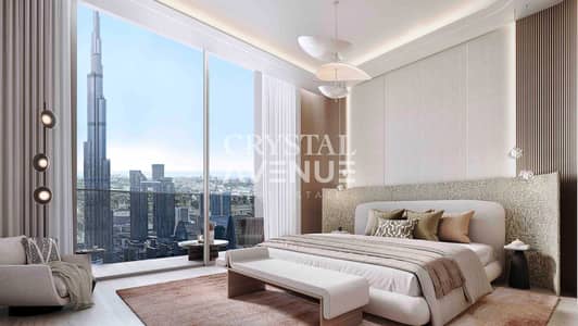 1 Спальня Апартамент Продажа в Дубай Даунтаун, Дубай - RIXOSFCR_3BHK Master Bedroom. jpg