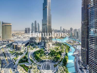 2 Bedroom Apartment for Rent in Downtown Dubai, Dubai - Full Burj View | Spacious Layout | Furnished