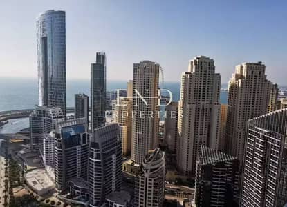 3 Bedroom Flat for Rent in Dubai Marina, Dubai - Sea and Marina View | Well Maintained | Spacious 3 Bedroom Flat for Rent in Dubai Marina, Dubai - Sea and Marina View | Well Maintained | Spacious