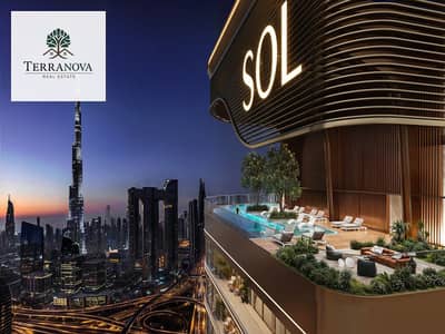 2 Bedroom Apartment for Sale in Sheikh Zayed Road, Dubai - 08. View 08_Sol to burj Khalifa. jpg 2 Bedroom Apartment for Sale in Sheikh Zayed Road, Dubai - 08. View 08_Sol to burj Khalifa. jpg