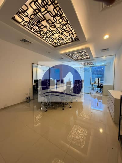 Office for Rent in Business Bay, Dubai - Fitted Office | Burj Khalifa & Downtown View