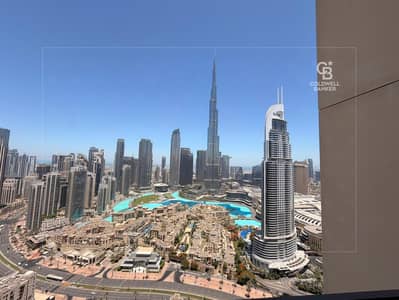 3 Bedroom Flat for Rent in Downtown Dubai, Dubai - Burj View | High Floor | Luxury Layout