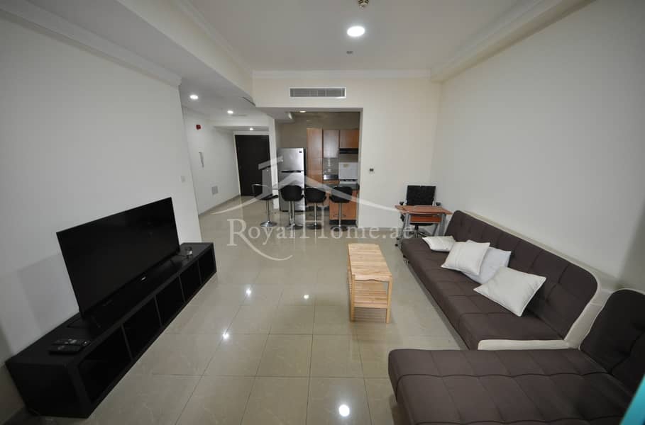 Furnished | 1 Bedroom located in Marina Crown