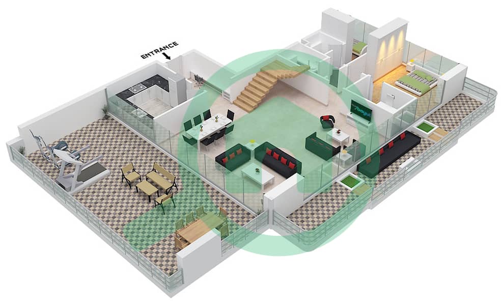 A Type 1 Unit 6 Floor 2 Lower
Unit 7 Floor 6,10 Lower
B Type 1 Unit 1 Floor 2,6,10 Lower Reef 999 - Grundriss für 4 Schlafzimmer Villa Typ/Einheit 1/UNIT 1,6,7 FLOOR 2,6,10 A Type 1 Unit 6 Floor 2 Lower
Unit 7 Floor 6,10 Lower
B Type 1 Unit 1 Floor 2,6,10 Lower interactive3D