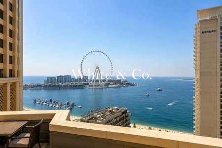 2 Bedroom Flat for Rent in Jumeirah Beach Residence (JBR), Dubai - 2 Bedroom Unit | Sea View | Vacant July 15