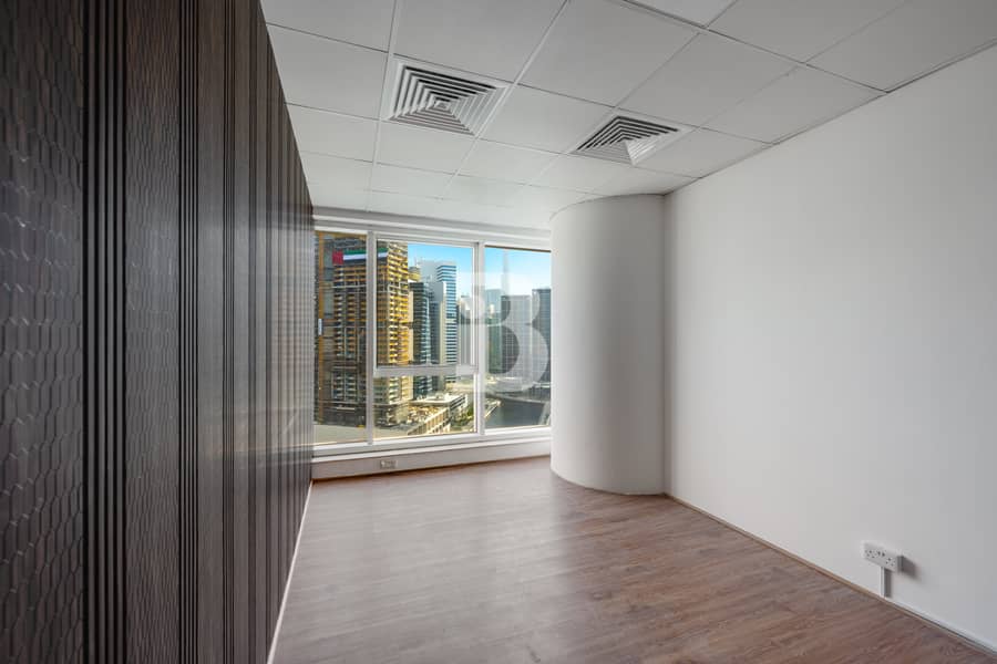 Fitted | Canal&Burj Khalifa | Vacant Fitted | Canal&Burj Khalifa | Vacant