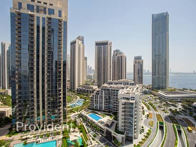 2 Bedroom Flat for Rent in Dubai Creek Harbour, Dubai - Vacant 2BR | Unfurnished | Community View