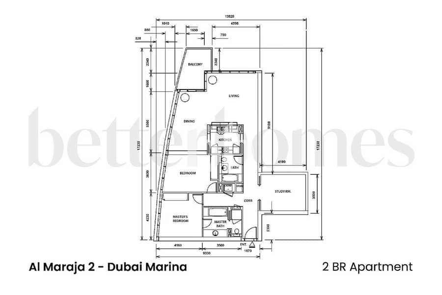9 2 Br Al Maraja 2 FLOORPLAN 2