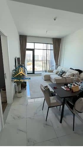 1 Schlafzimmer Wohnung zum zur Miete in Dubai South, Dubai - lounge. PNG