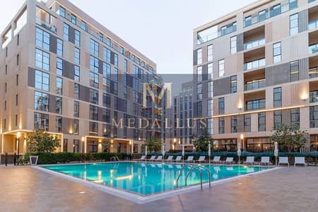 2 Bedroom Flat for Sale in Muwaileh Commercial, Sharjah - Al-Mamsha-Souks-Pool-View. jpg
