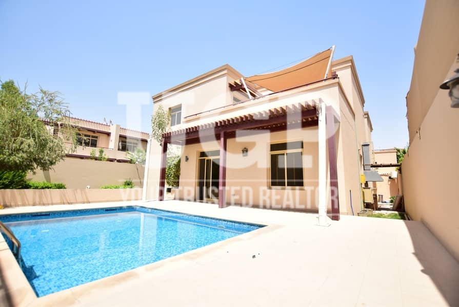 Spacious 5BR Villa with Maids Room and Private Pool