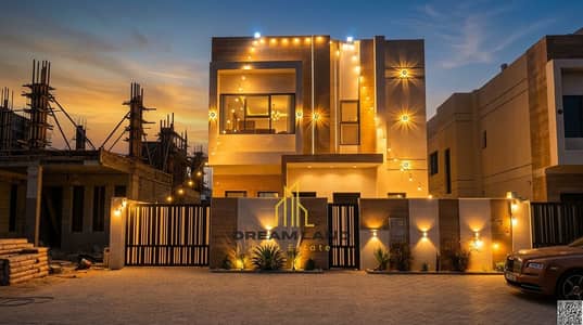 4 Bedroom Villa for Sale in Al Helio, Ajman - Luxury_villa_enhancement_202604101119. jpeg