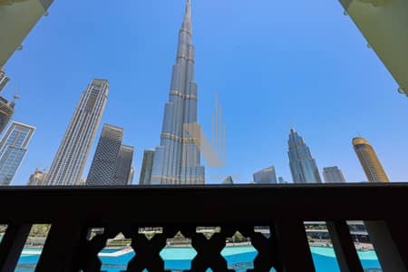 1 Bedroom Apartment for Sale in Downtown Dubai, Dubai - Huge Layout I Souk Al Bahar I Fountain View 1 Bedroom Apartment for Sale in Downtown Dubai, Dubai - Huge Layout I Souk Al Bahar I Fountain View