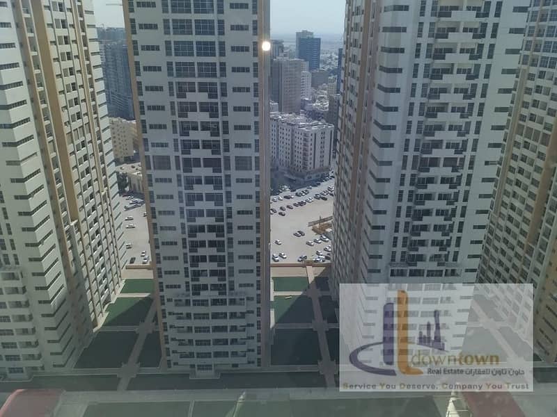 Amazing two BHK in Ajman Tower with all fernture parchle sea view