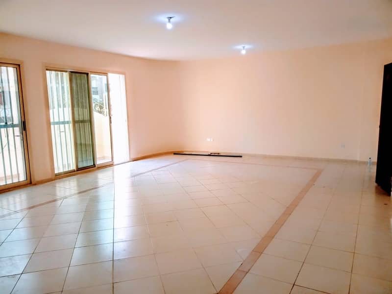 NEWLY RENOVATED Lavish 03 Bedrooms,Huge Hall,Big Kitchen,Maids Room And Front Yard Located In Manaseer.