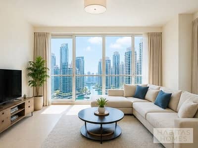 3 Bedroom Apartment for Rent in Dubai Marina, Dubai - Full Marina View | Mid Floor | Vacant Soon 3 Bedroom Apartment for Rent in Dubai Marina, Dubai - Full Marina View | Mid Floor | Vacant Soon