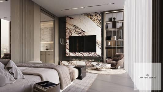 Studio for Sale in Al Jaddaf, Dubai - Binghatti-Ghost-Studio-Interior-02. jpg
