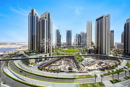 2 Bedroom Flat for Rent in Dubai Creek Harbour, Dubai - Luxury Corner 2BR | Partial Creek & Park View