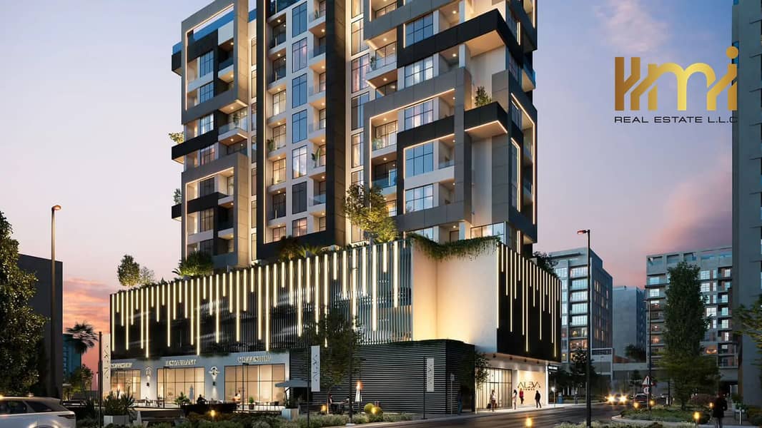 Furnished 2BR | Alba Tower | Balcony & City Views - Image 1