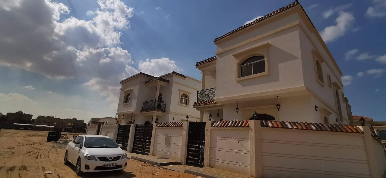 Villa for sale in the corner of two streets, the second piece of the neighbor street