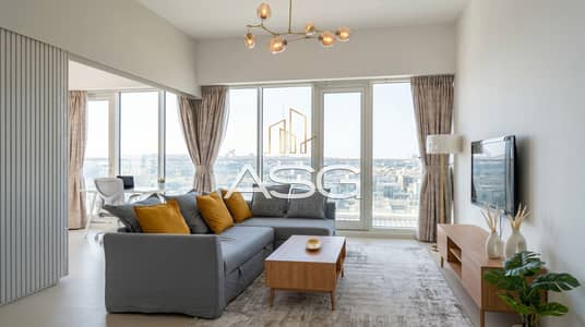1 Camera Appartamento in Vendita a Al Furjan, Dubai - 04_living_room_enhanced_1. jpg
