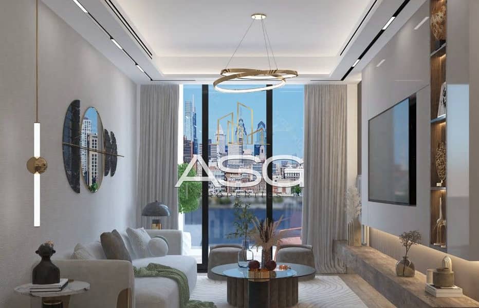 Waterfront 1BR Apartment | Creek View by Iraz | Marina & Skyline Views - Image 1