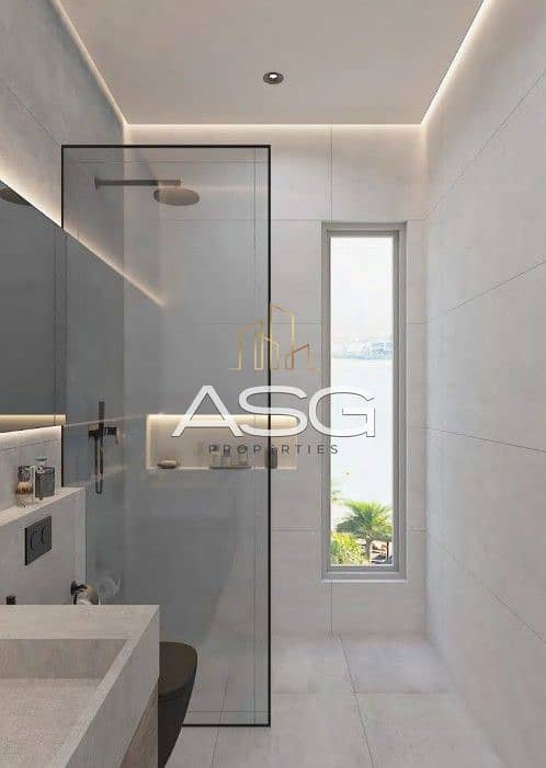 Waterfront 1BR Apartment | Creek View by Iraz | Marina & Skyline Views - Image 6