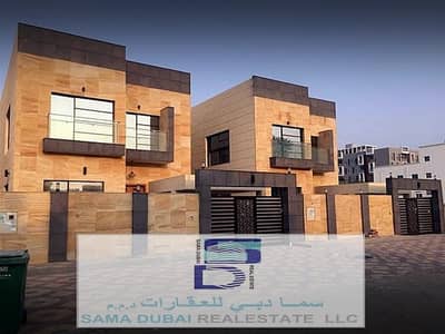 5 Bedroom Villa for Rent in Al Mowaihat, Ajman - For rent, first villa, in Al Mwaihat, second piece from the main street, finishes and decorations, super deluxe, with air conditioners only, 85000 5 Bedroom Villa for Rent in Al Mowaihat, Ajman - For rent, first villa, in Al Mwaihat, second piece from the main street, finishes and decorations, super deluxe, with air conditioners only, 85000