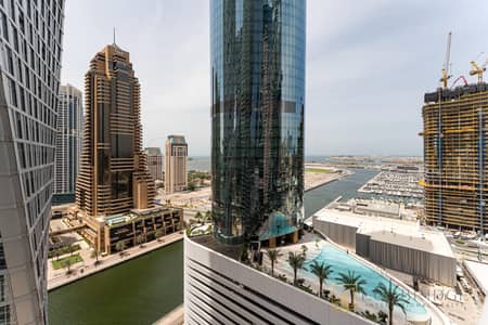 2 Schlafzimmer Wohnung zum zur Miete in Dubai Marina, Dubai - Wohnung in Dubai Marina，DAMAC Heights, 2 schlafzimmer, 180000 AED - 15520169