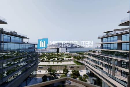 1 Bedroom Flat for Sale in Saadiyat Island, Abu Dhabi - Full Sea and Louvre View| High Floor| 1BR w/ Study
