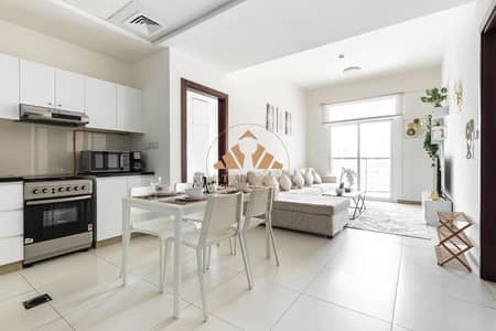 2 Schlafzimmer Wohnung zum zur Miete in Al Jaddaf, Dubai - living room (5). jpg 2 Schlafzimmer Wohnung zum zur Miete in Al Jaddaf, Dubai - living room (5). jpg