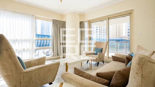 1 Camera Appartamento in Affitto a Dubai Marina, Dubai - Appartamento a Dubai Marina，Marina Quays，Marina Quays West, 1 camera da letto, 85000 AED - 15524394