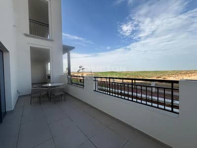 2 Bedroom Apartment for Rent in Yas Island, Abu Dhabi - Ready Unit|Ground floor|Golf course and pool view