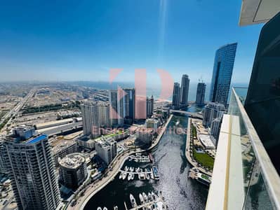 2 Bedroom Apartment for Rent in Dubai Marina, Dubai - Luxury living| Sea view| High Floor| Vacant| 2BR