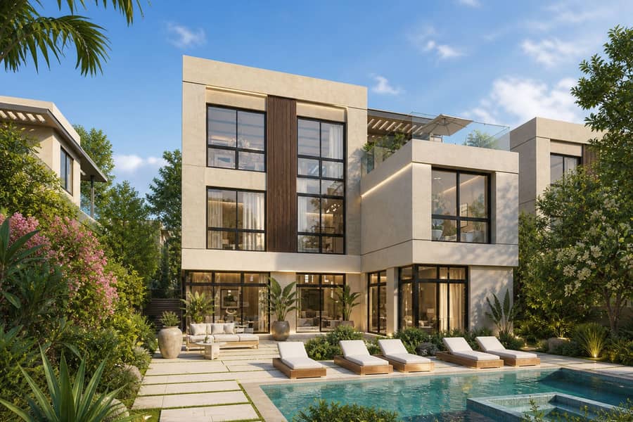 فيلا فاخرة 5 غرف مع مصعد - خصم خاص 2% - 25/75 PP فيلا فاخرة 5 غرف مع مصعد - خصم خاص 2% - 25/75 PP