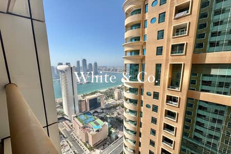 1 Bedroom Flat for Rent in Dubai Marina, Dubai - Largest Layout | Upgraded | Sea View 1 Bedroom Flat for Rent in Dubai Marina, Dubai - Largest Layout | Upgraded | Sea View