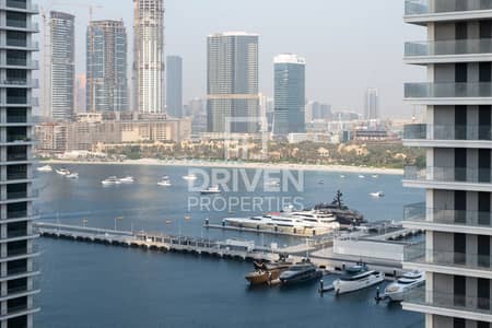 1 Bedroom Apartment for Rent in Dubai Harbour, Dubai - Branded Residence | Single Row | High Floor