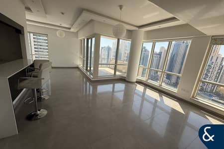 3 Bedroom Apartment for Rent in Dubai Marina, Dubai - Huge Layout | Marina Views | Unfurnished 3 Bedroom Apartment for Rent in Dubai Marina, Dubai - Huge Layout | Marina Views | Unfurnished