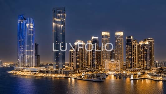 2 Bedroom Apartment for Sale in Dubai Creek Harbour, Dubai - Corner Unit | High Floor | Creek Tower View 2 Bedroom Apartment for Sale in Dubai Creek Harbour, Dubai - Corner Unit | High Floor | Creek Tower View