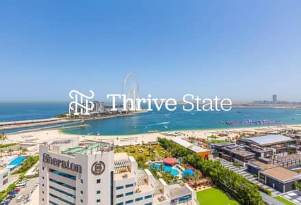 3 Bedroom Flat for Sale in Jumeirah Beach Residence (JBR), Dubai - Fully Upgraded | Full Sea and Ain Views | VOT 3 Bedroom Flat for Sale in Jumeirah Beach Residence (JBR), Dubai - Fully Upgraded | Full Sea and Ain Views | VOT