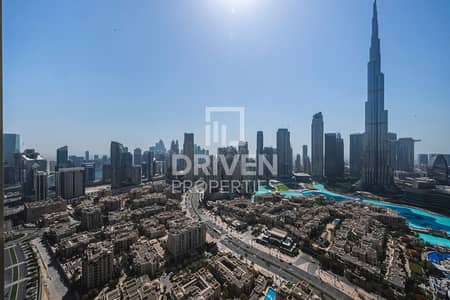 3 Bedroom Flat for Sale in Downtown Dubai, Dubai - Rare Unit | Vacant | Furnished | Center Layout 3 Bedroom Flat for Sale in Downtown Dubai, Dubai - Rare Unit | Vacant | Furnished | Center Layout