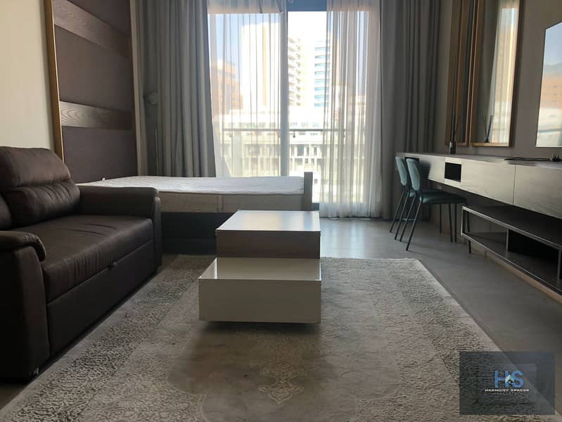 Fully furnished & Spacios Studio + Ready unit