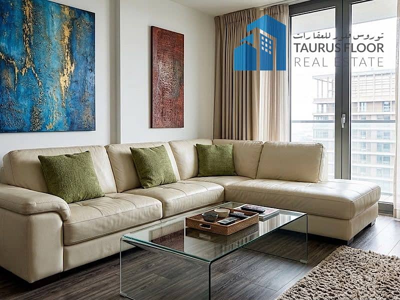 Fully Furnished 1BR || Chiller Free || Marina View