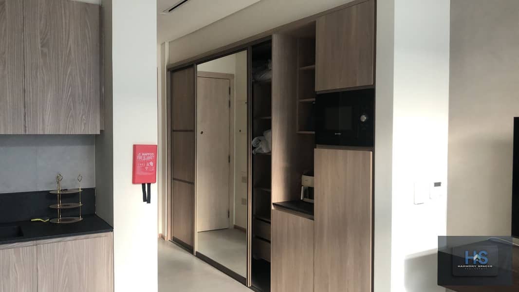 Fully furnished Studio + High Quality + Ready unit