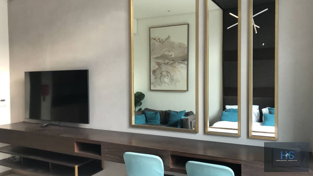 Fully furnished Studio + High Quality + Ready unit
