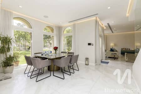 4 Bedroom Townhouse for Rent in Palm Jumeirah, Dubai - Unfurnished | Upgraded and Extended | Sea View