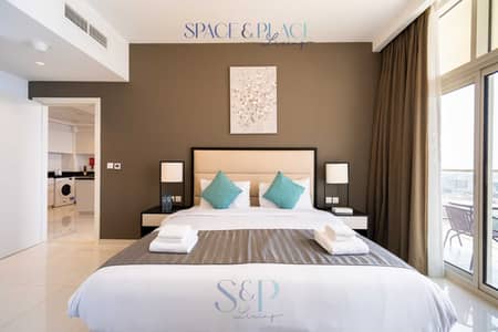 1 Bedroom Flat for Rent in Jumeirah Village Circle (JVC), Dubai - 1 BR | City View Over Look | High Floor | Fully Furnished 1 Bedroom Flat for Rent in Jumeirah Village Circle (JVC), Dubai - 1 BR | City View Over Look | High Floor | Fully Furnished
