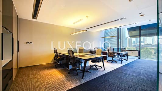 Office for Rent in DIFC, Dubai - BURJ KHALIFA VIEW | FURNISHED | GRADE A