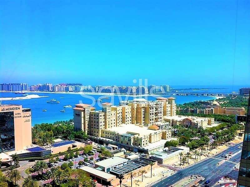1BR in Dubai Marina | Partial Sea View